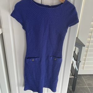 Blue Lilly Pulitzer fit and flare dress in blue